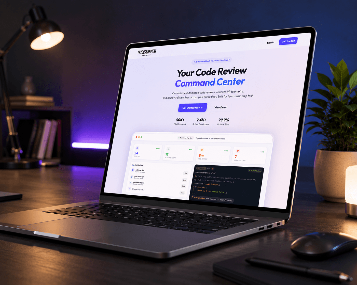 Try Code Review — live site